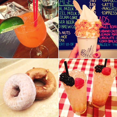 Jenny in Jacquard; NYC fashion blogger; style blog; Instagram; NYC; food and drinks; Doughnut Plant; Momofuku Milk Bar