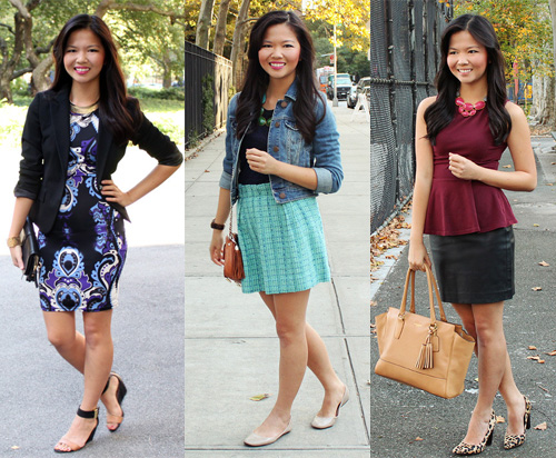 Jenny in Jacquard; NYC fashion blogger; style blog; October outfit photos