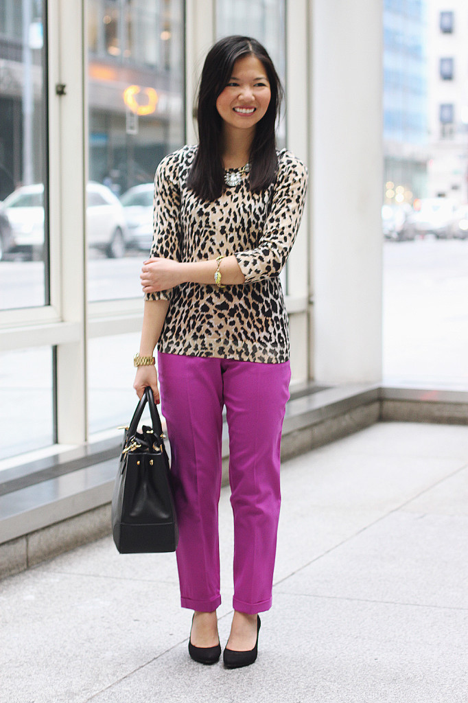 How to Mix Leopard and Brights
