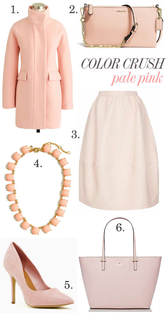 Pale Pink / Blush Spring Color Trend