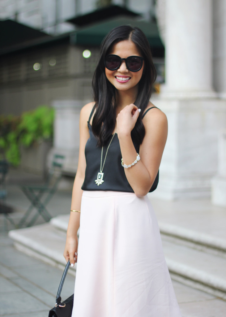 Black & Pale Pink Outfit