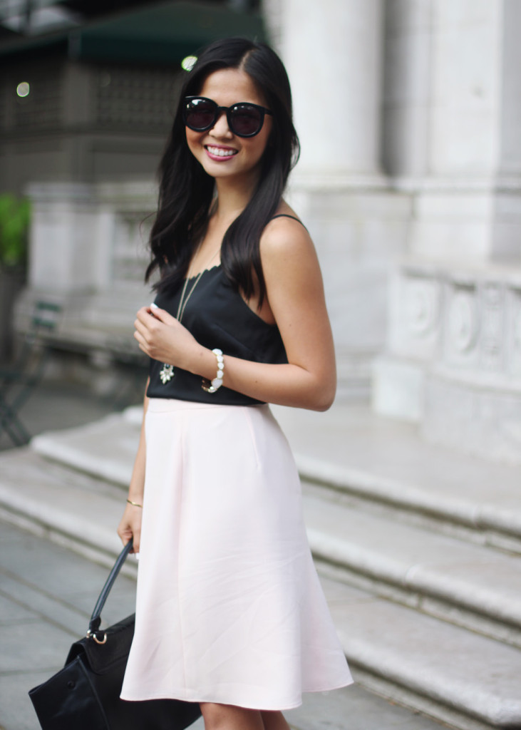 How to Wear Pale Pink