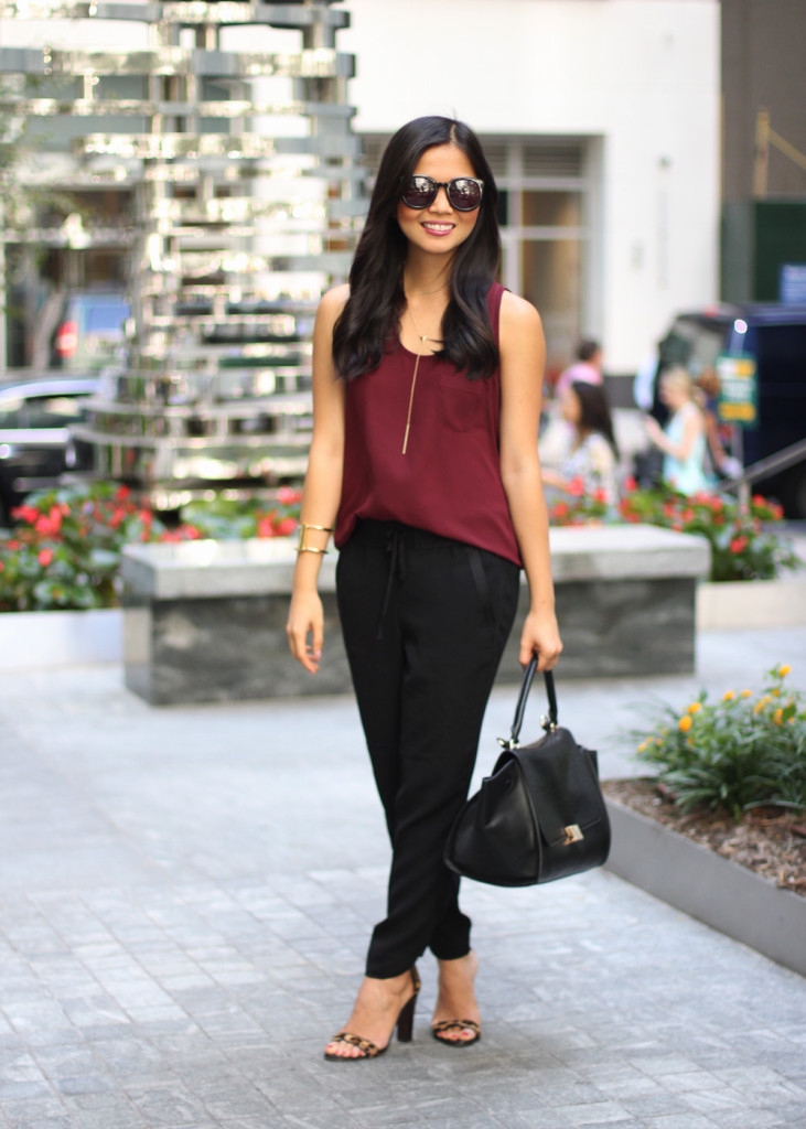 What to Wear with Black Drawstring Pants