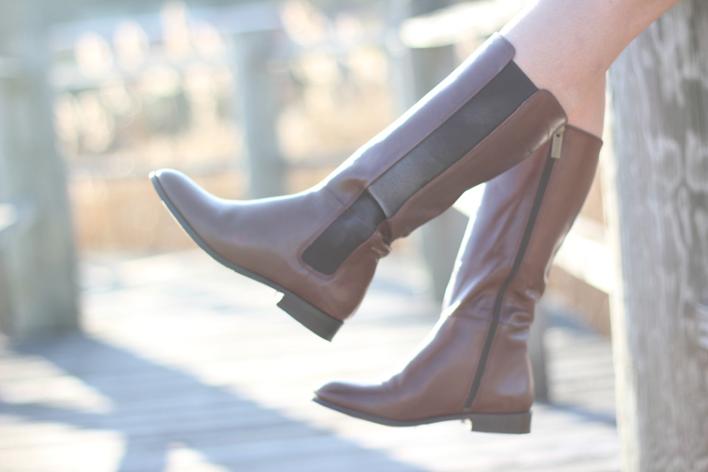 Tall Chelsea Leather Boots
