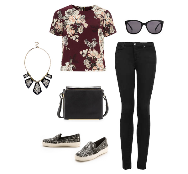 How to Wear Fall Florals