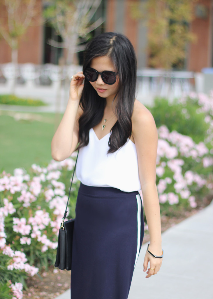 Black, White & Navy Outfit