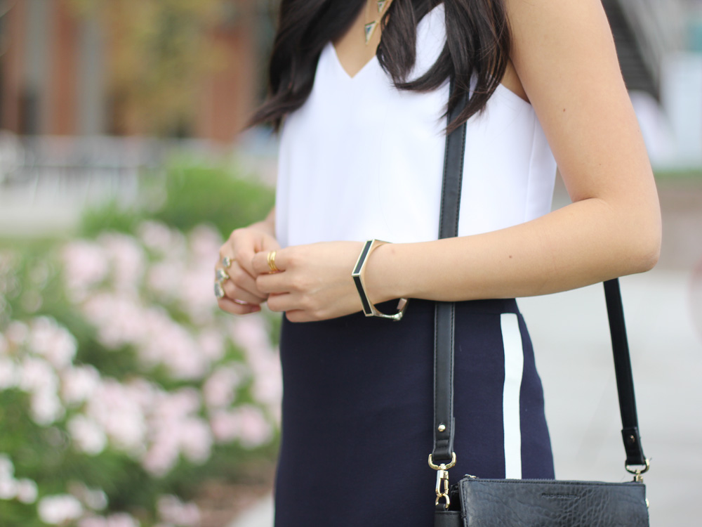 Black, White & Navy Outfit