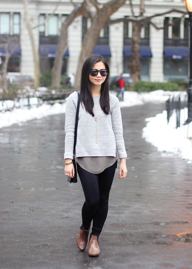 Skirt The Rules // How to Layer a Sweater 