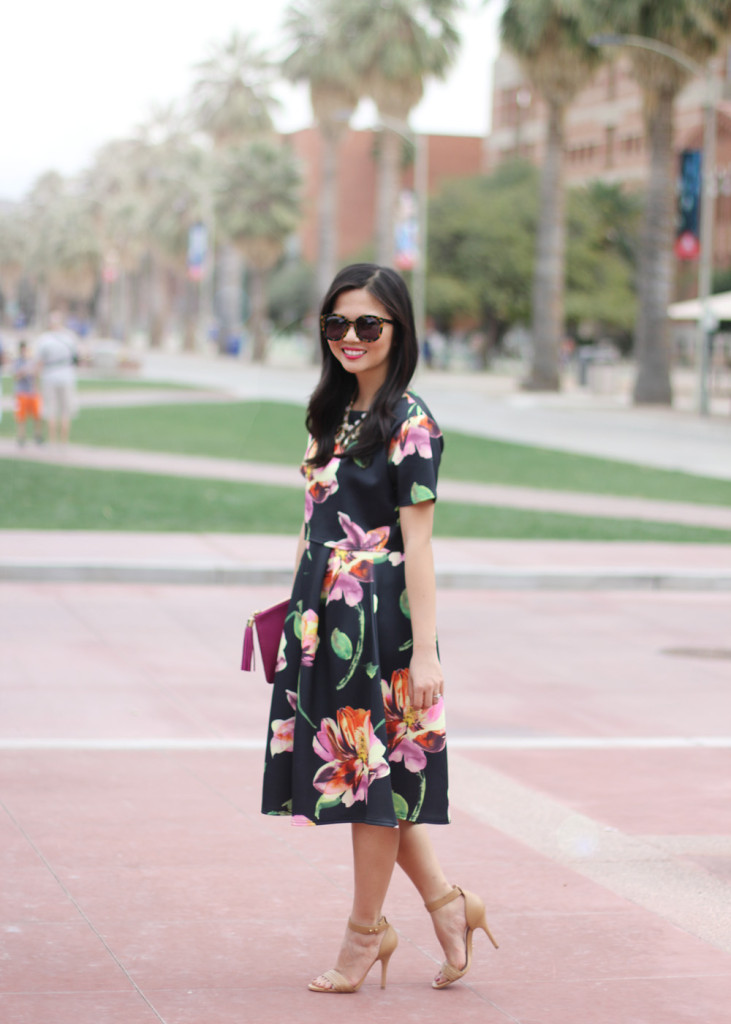 Skirt The Rules // Matching Floral Top & Skirt