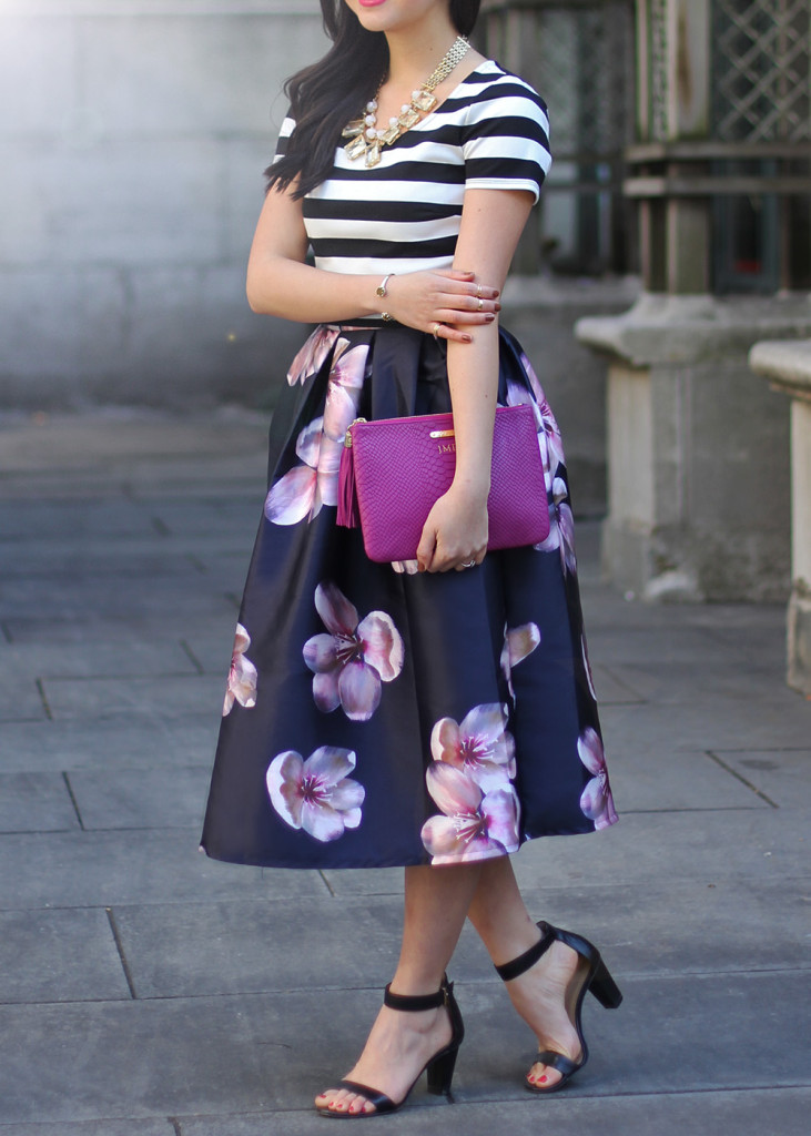 Skirt The Rules // Floral Midi Skirt