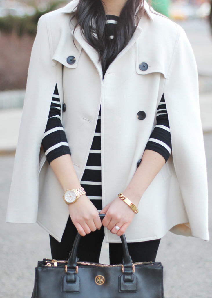 Skirt The Rules // Spring Trench Cape