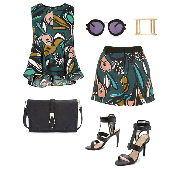 Skirt The Rules // Tropical Print
