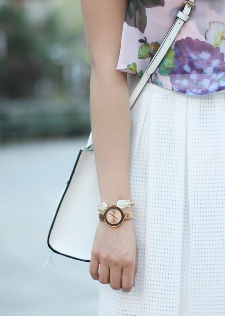 Skirt The Rules // Rose Gold Watch
