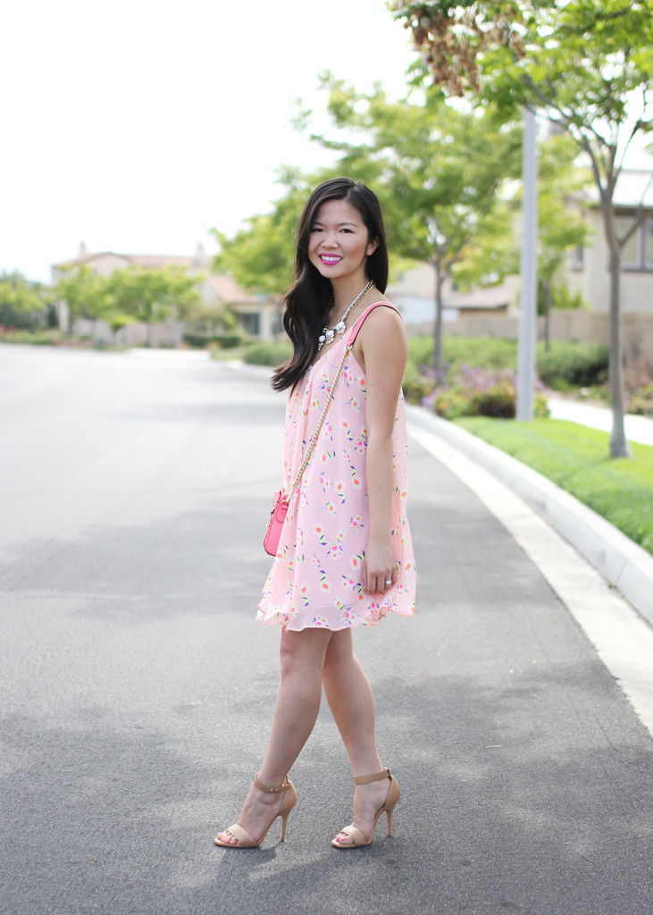 Skirt The Rules // Floral Trapeze Summer Dress