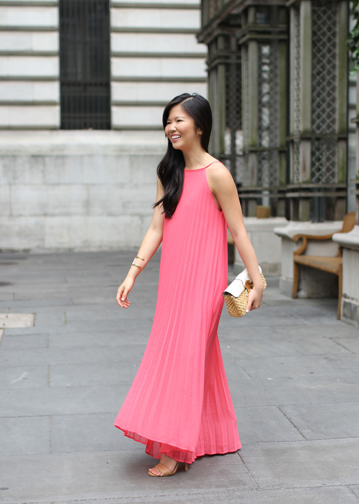 Skirt The Rules // Pink Summer Maxi Dress