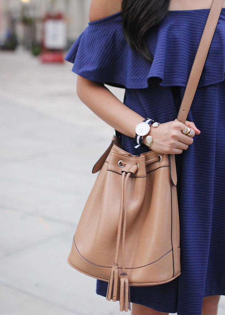 Skirt The Rules // Bucket Bag with Tassels