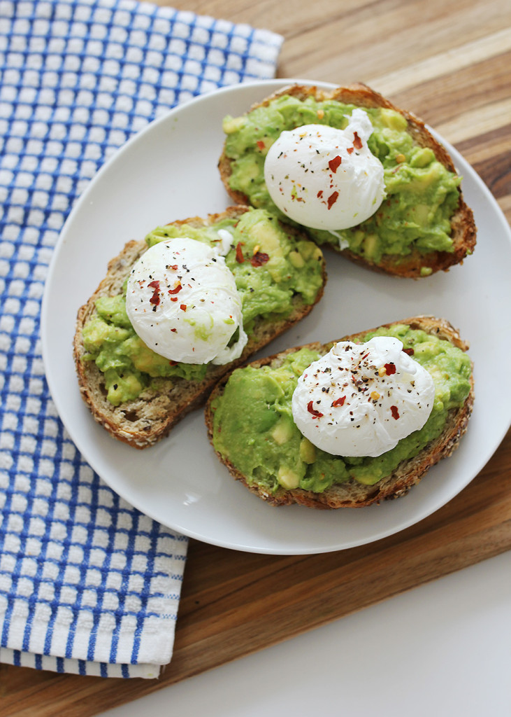 Skirt The Rules // Avocado Toast with Poached Egg