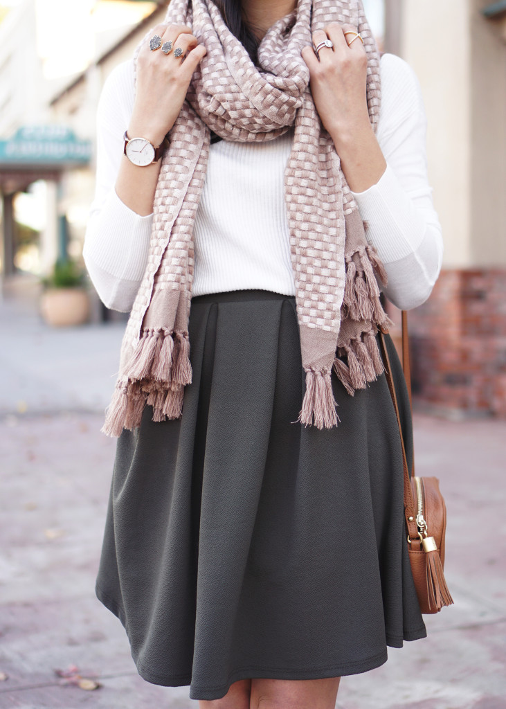 Skirt The Rules / Olive, Tan & Cognac
