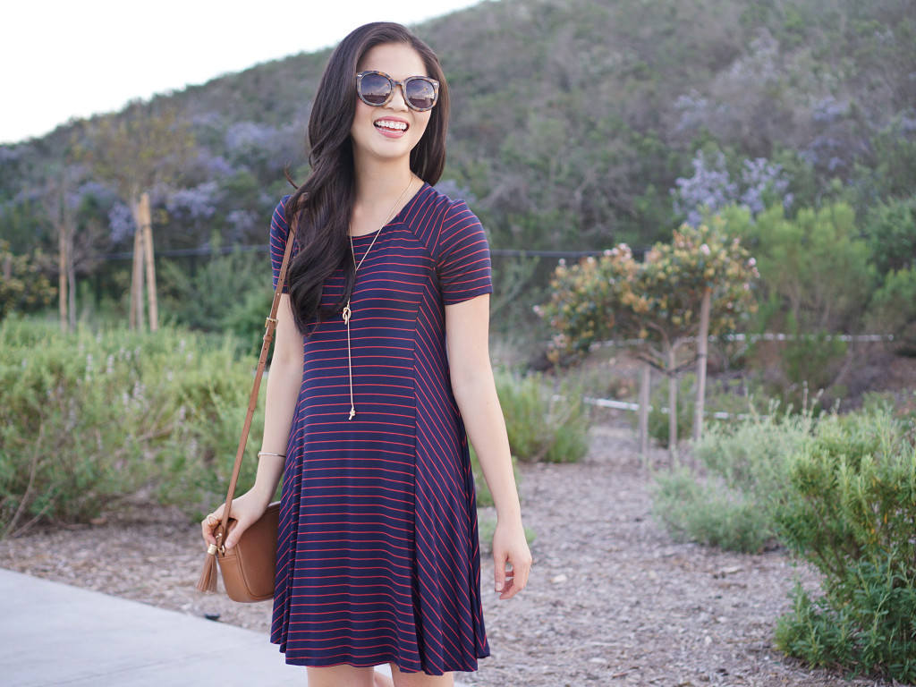 Skirt The Rules / Striped Swing Dress