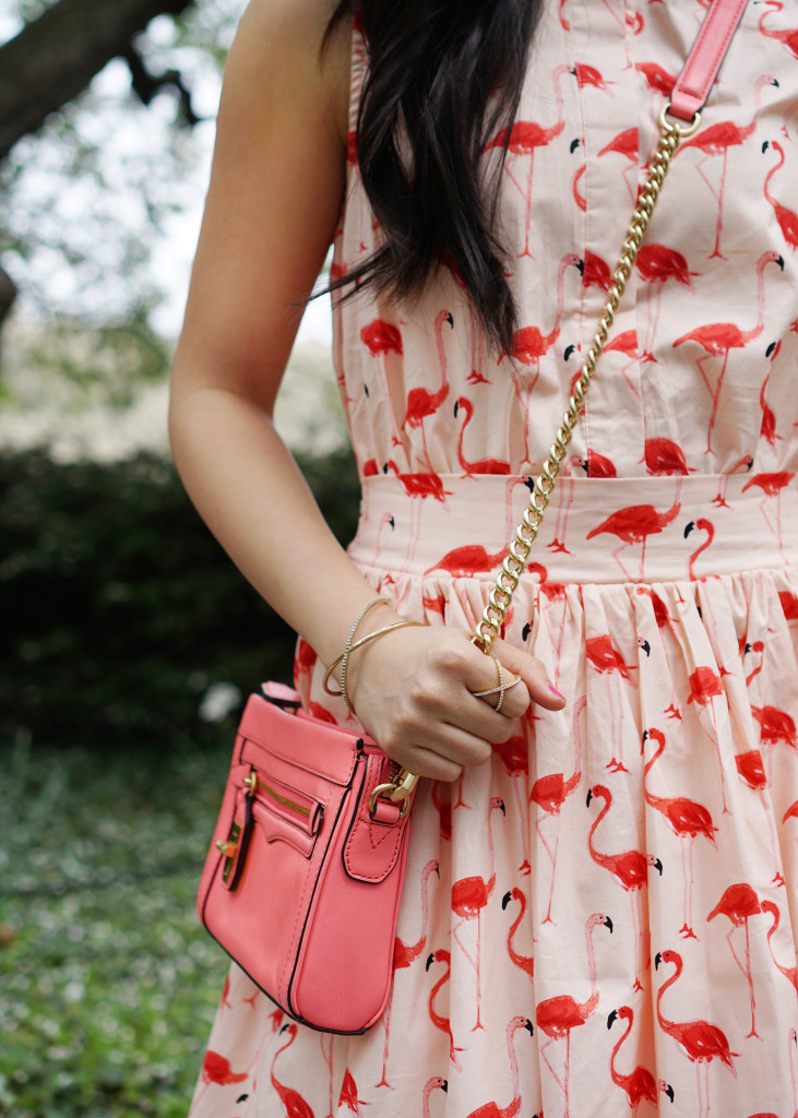 Skirt The Rules / Flamingo Print Dress
