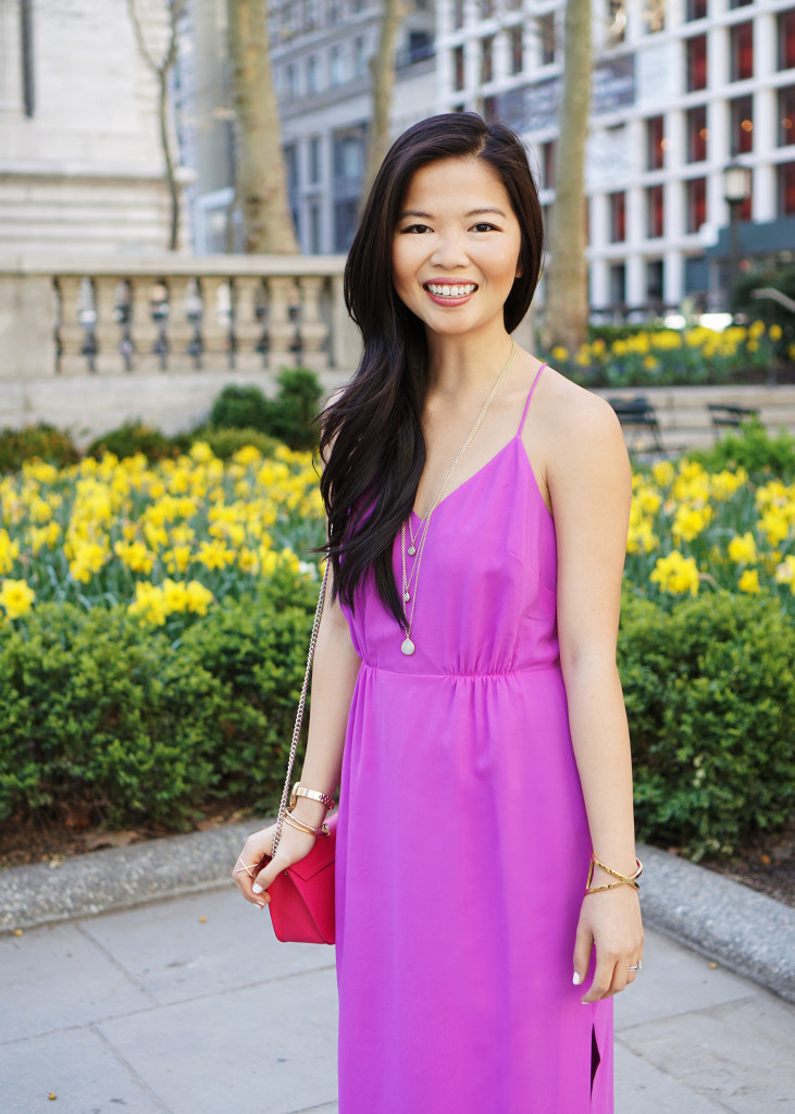 Skirt The Rules / Radiant Orchid Maxi Dress