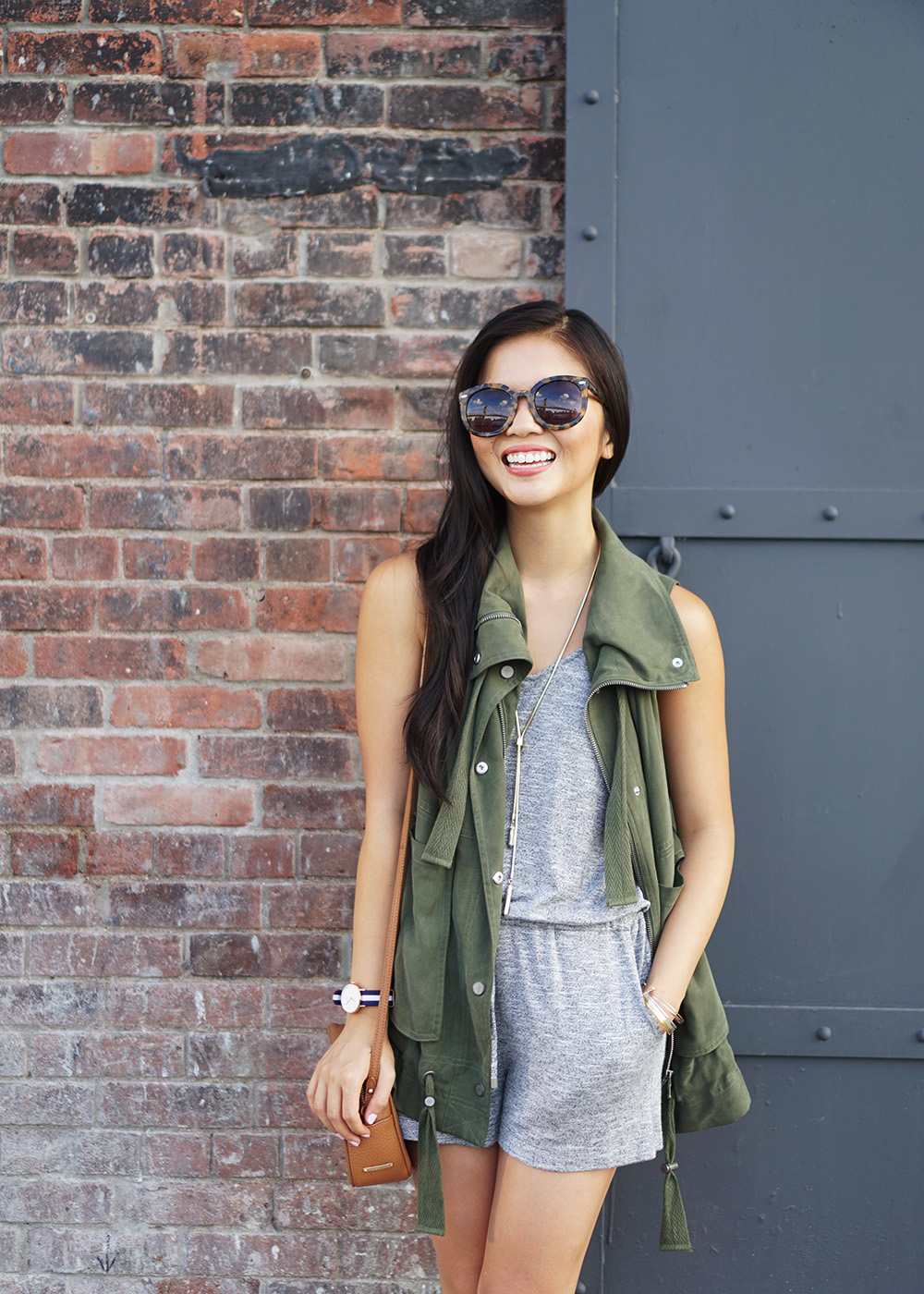 How to Wear a Romper for Fall