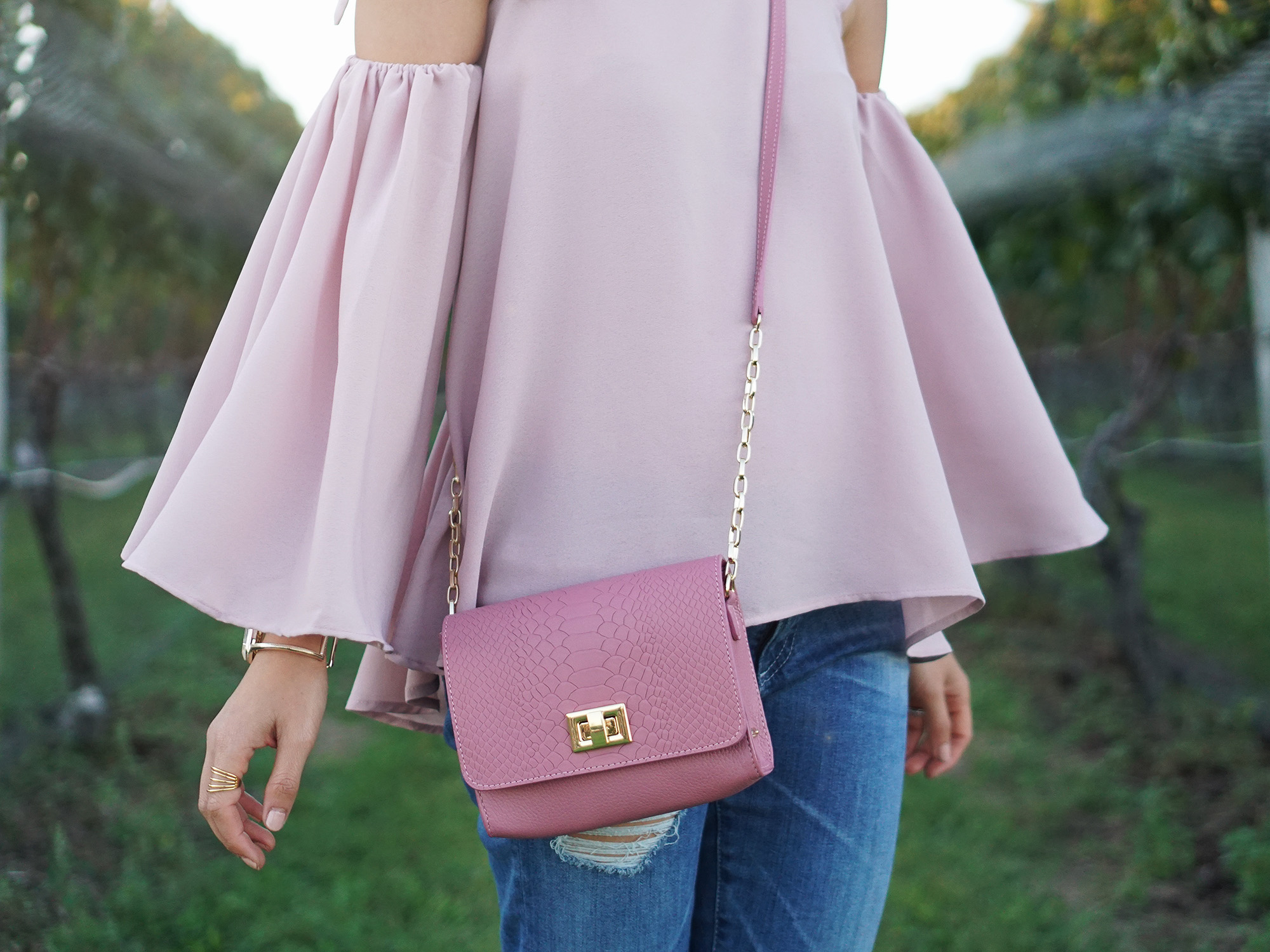 Skirt The Rules / Flowy Bell Sleeve Top