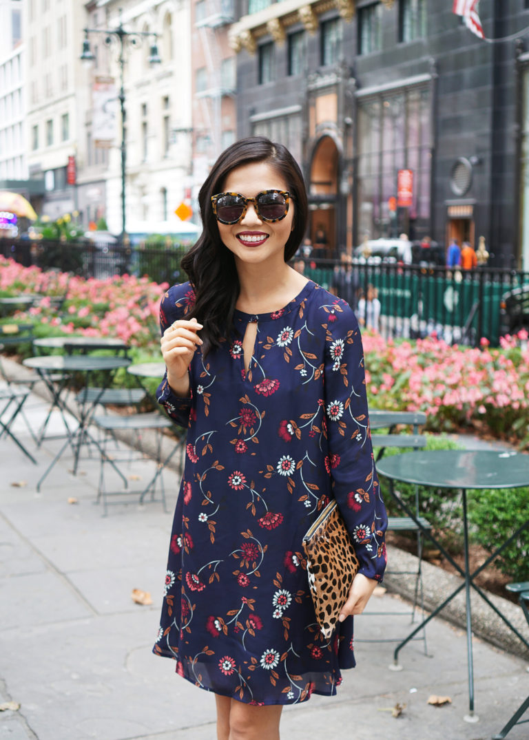 Shopbop Sale Fall Floral Dress & Leopard Clutch Skirt The Rules