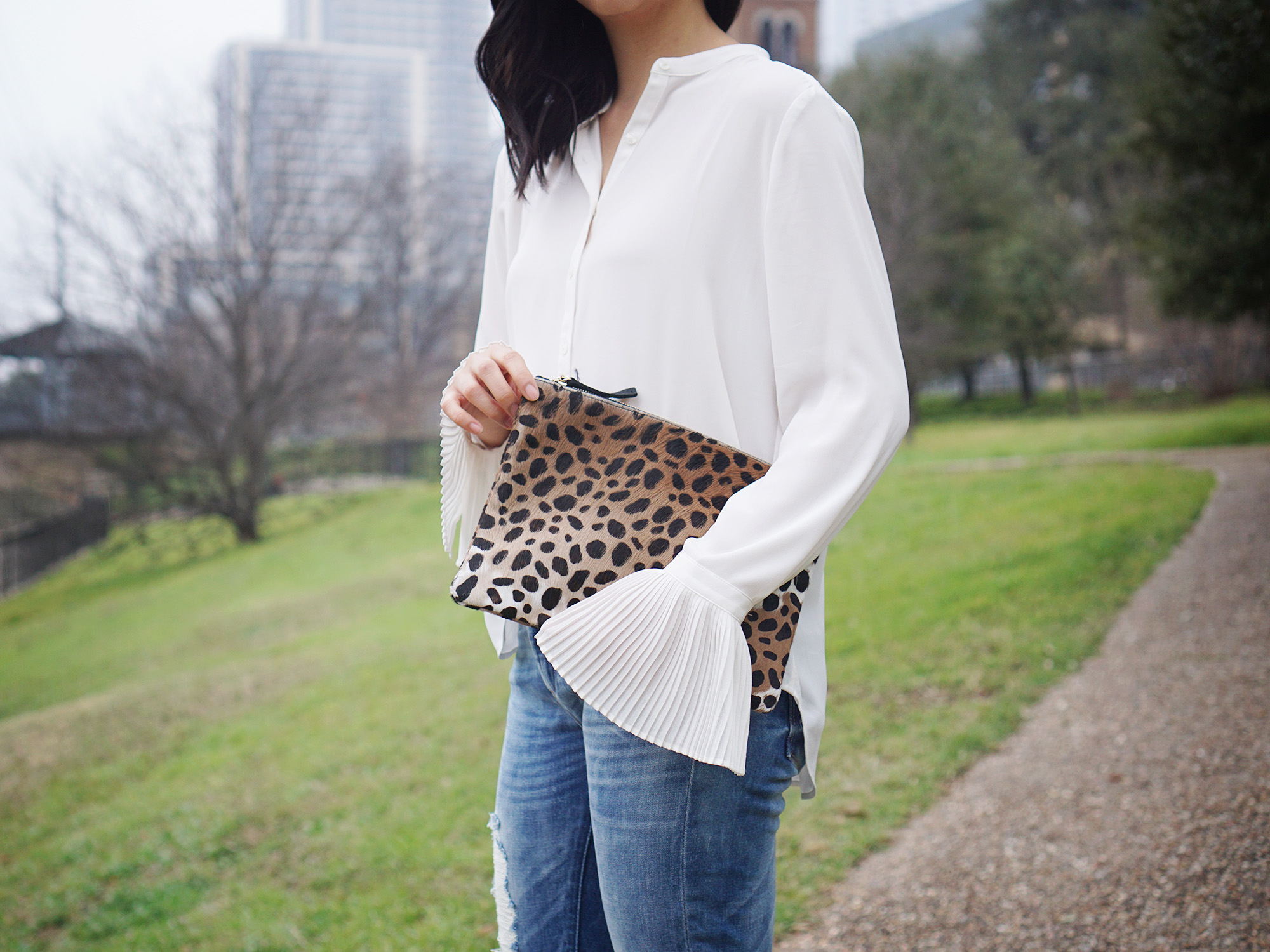 Skirt The Rules / Blouse with Bellsleeves