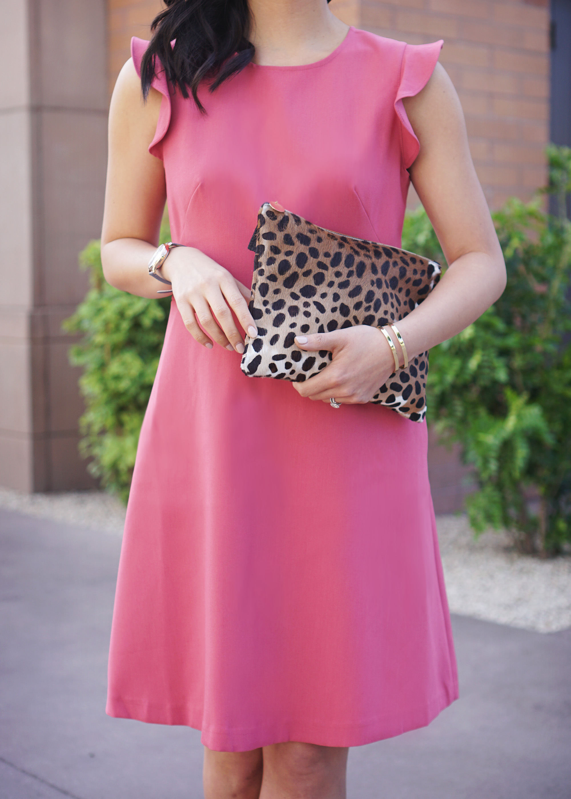 Skirt The Rules / Pink Flare Dress and Leopard Dress