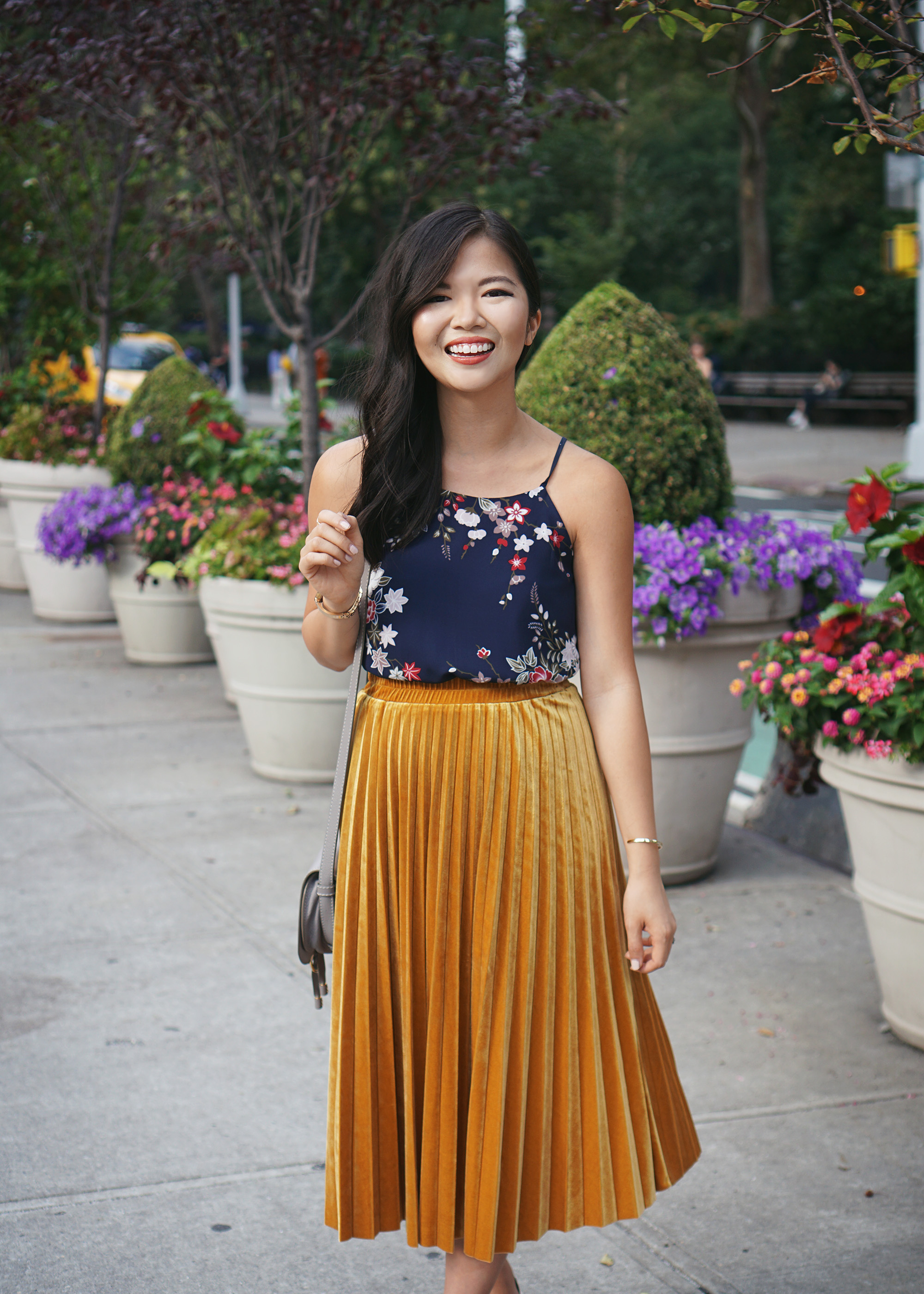 Petite Style: How to Wear a Skirt Over a Dress