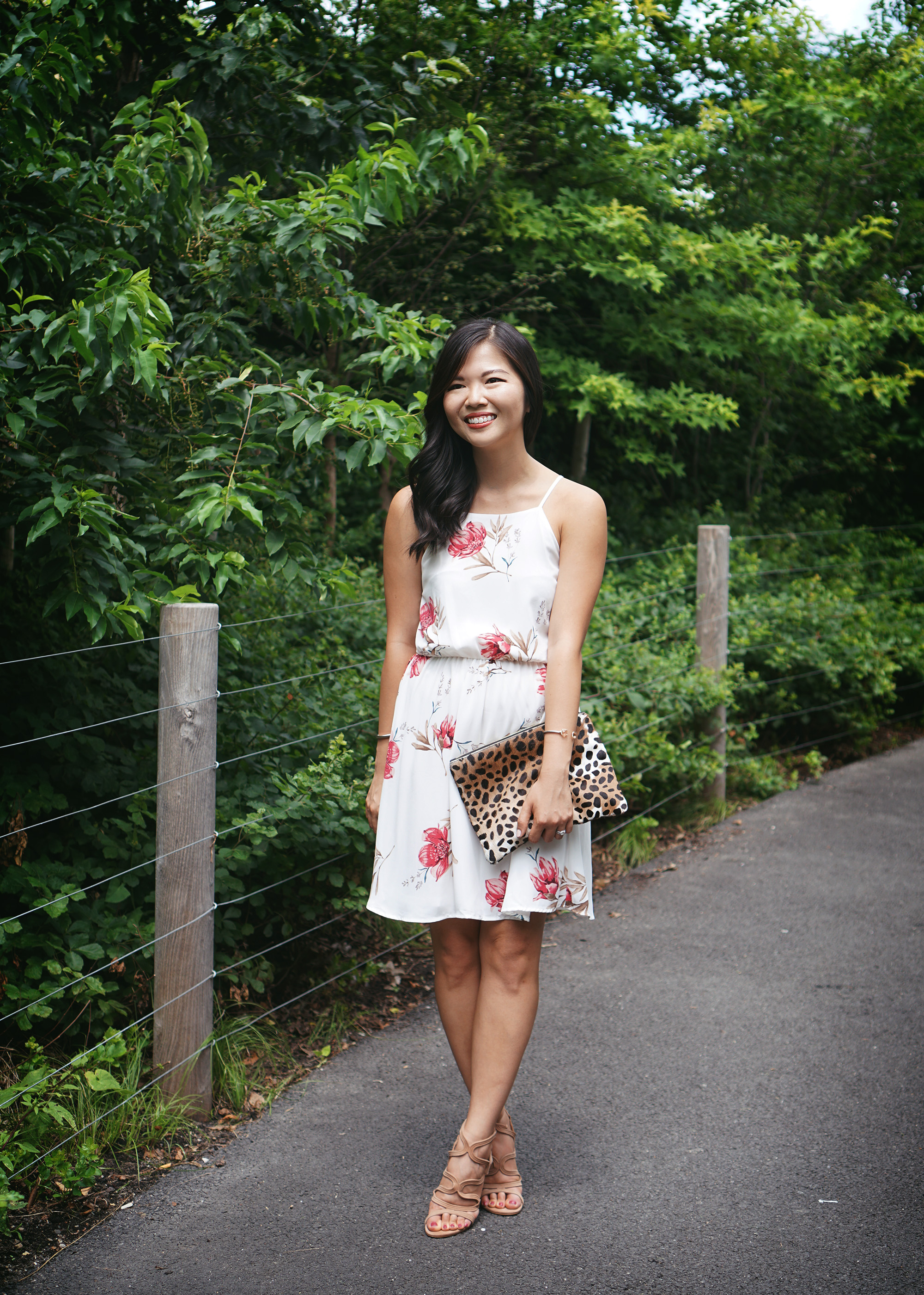 #NSale / White Floral Dress for $29