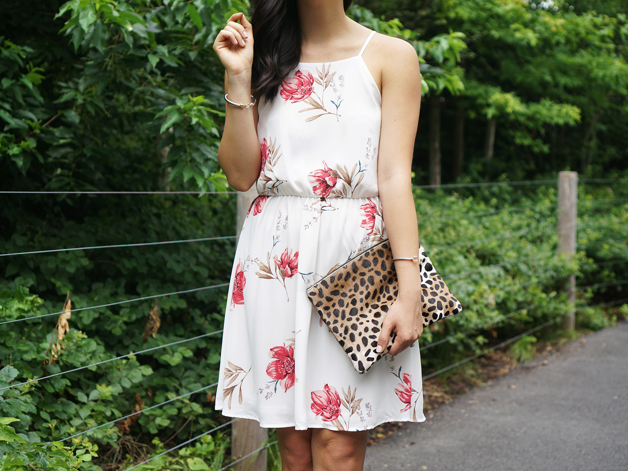 #NSale / White Floral Dress for $29