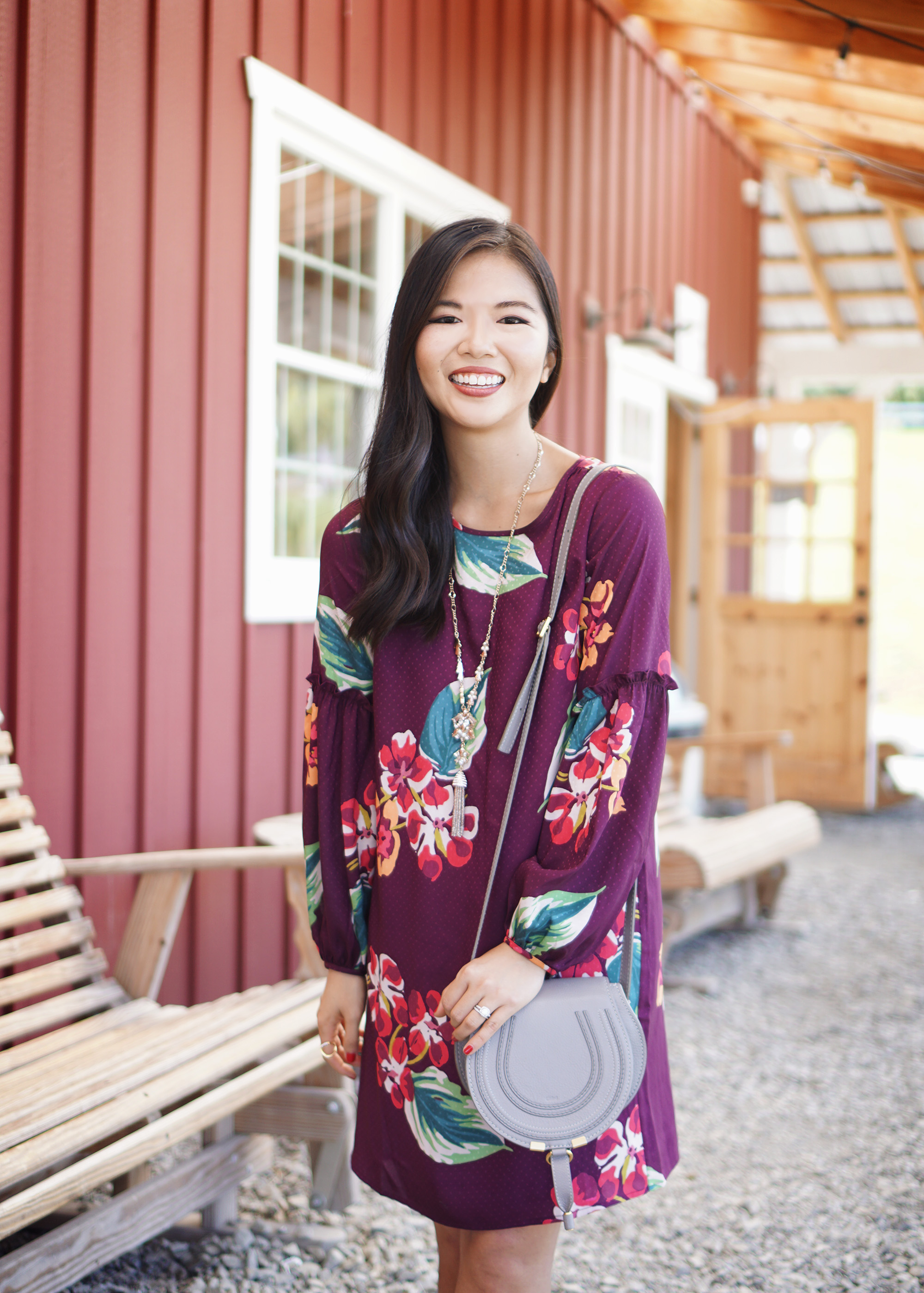 How to Wear Florals in the Fall