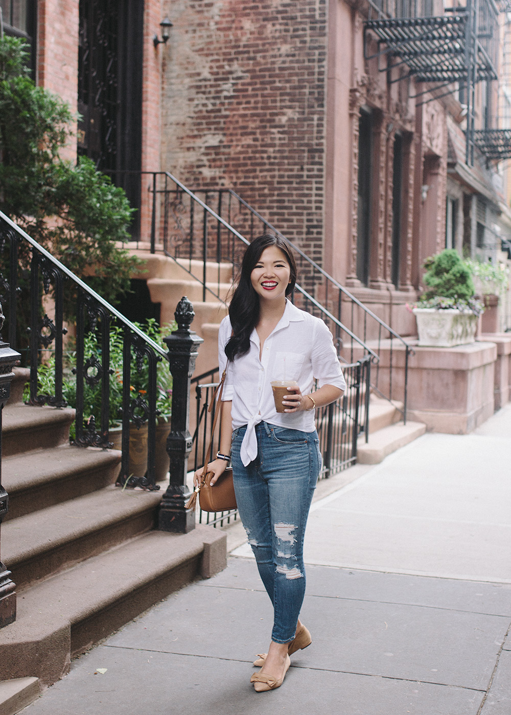 Weekend Style Inspiration / White Shirt & Skinny Jeans