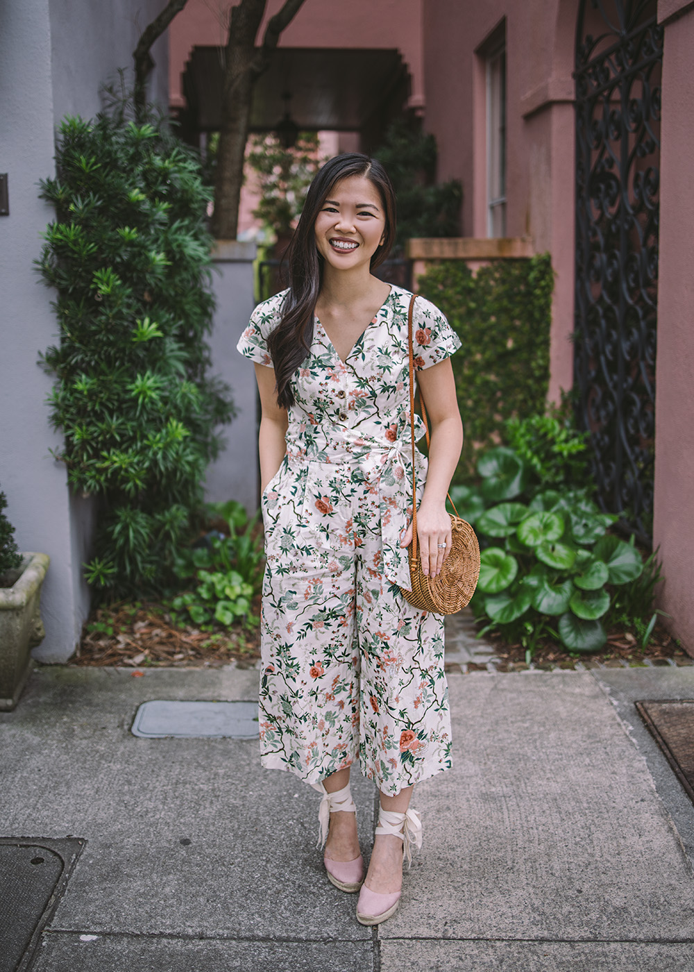 Spring Style / Floral Jumpsuit