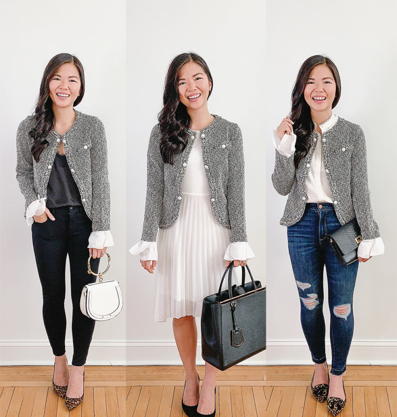 Office Style Inspiration / How to Wear a Tweed Jacket