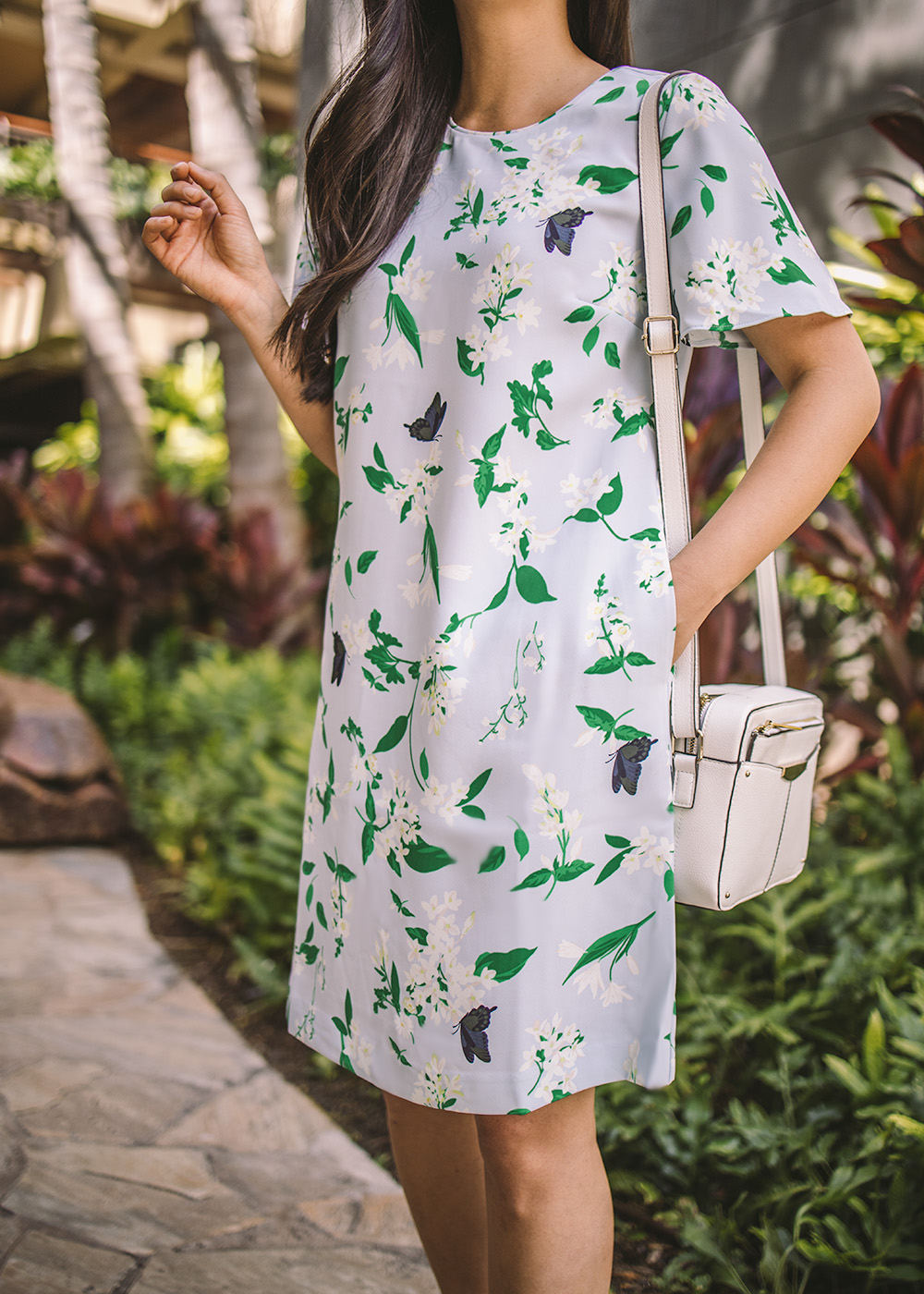 Spring Outfit Idea / Ann Taylor Floral Dress