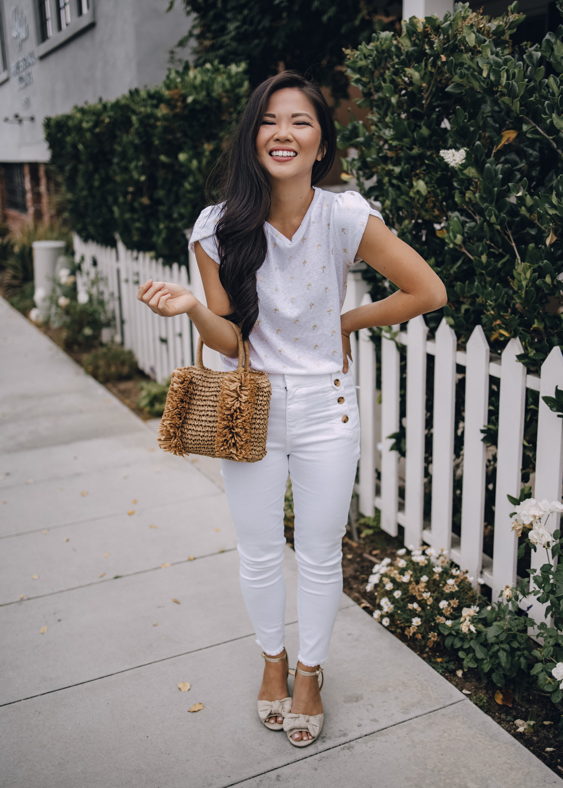 All White Outfit for Summer