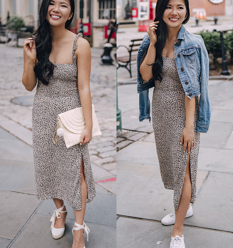 Summer Outfit Ideas for Women: Two Ways to Wear a Leopard Dress