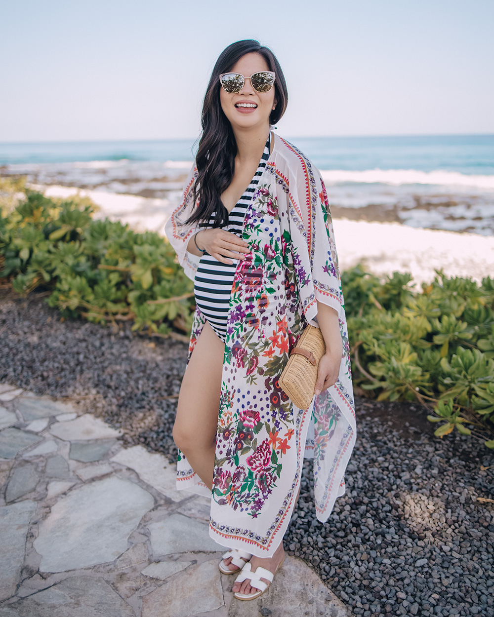 8 Pregnancy Friendly Swimsuits & Coverups – Skirt The Rules